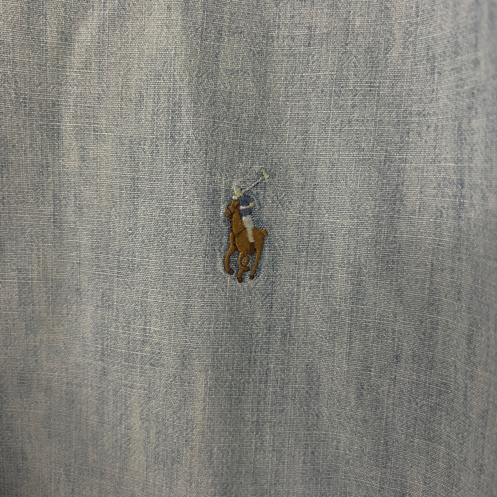 Ralph Lauren Classic Fit Light Blue Denim Shirt
